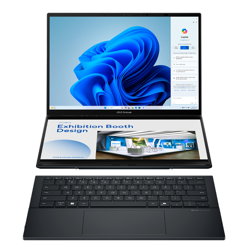 Notebook ASUS UX8406CA-PZ073W 14" 3K OLED Touch Core Ultra 9 285H 2.9/5.4GHz 32GB LPDDR5X
